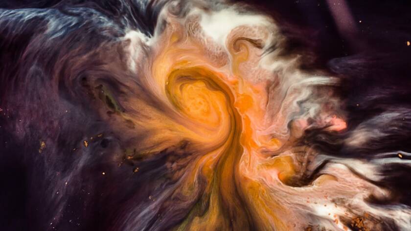 multicolored abstract painting